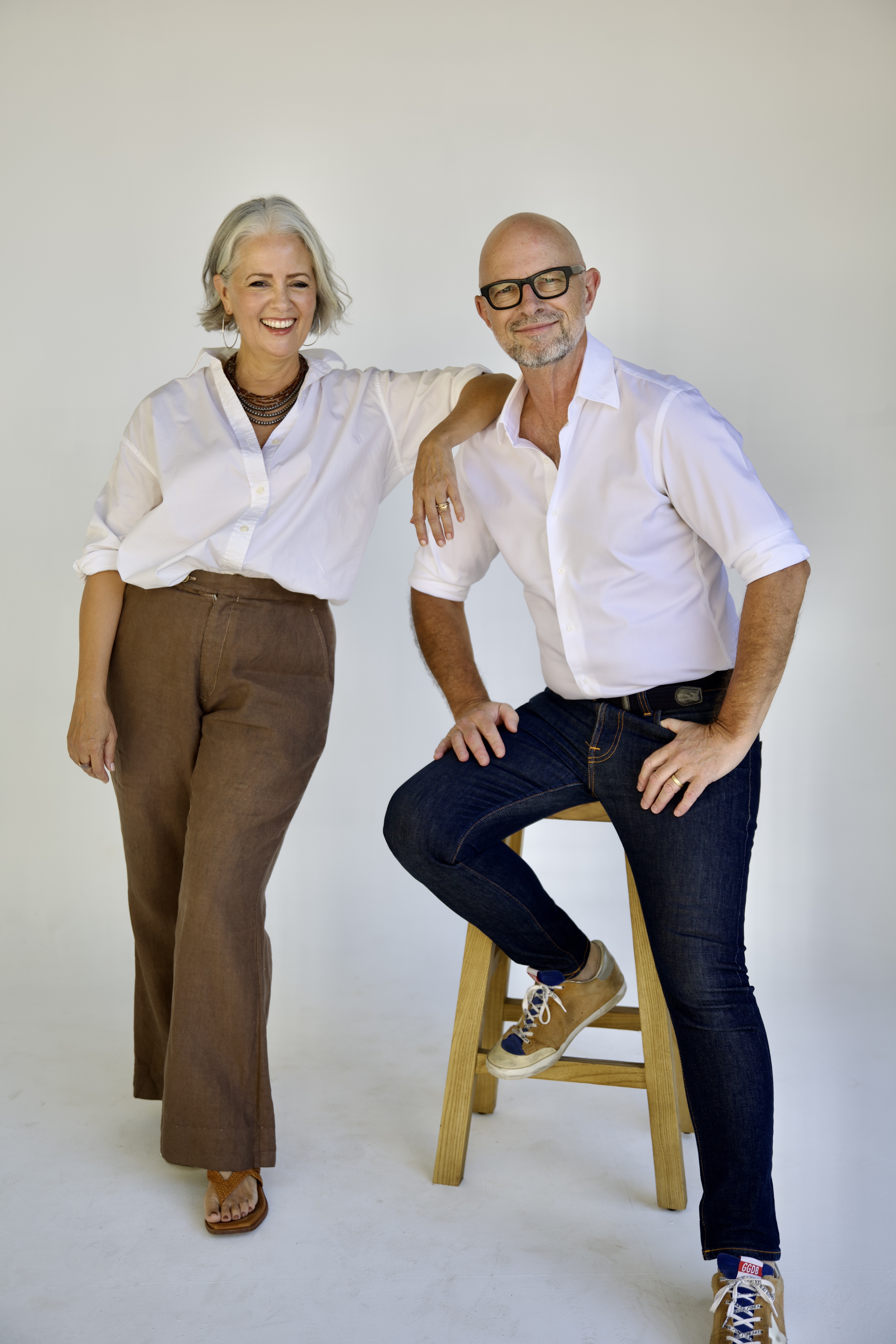 Peter and Karen Hutton, founders of Flornt